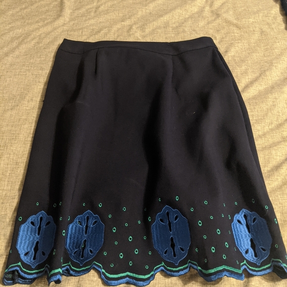 Navy Blue Stitch fix skirt - Picture 1 of 4